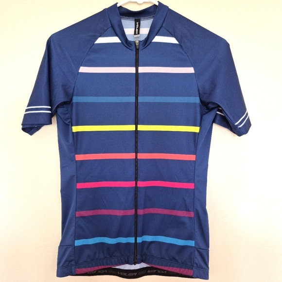 Voler Women’s Striped Cycling Jersey – Size Medium - Picture 1 of 3